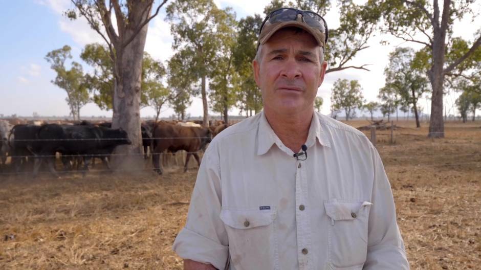 Save the Dawson chairman and local grazier Brett Coombe, Roxborough Brahmans, Moura said the coal mine development would lead to severe flooding, due to giant flood levee banks diverting floodwaters. 