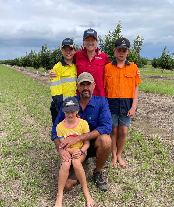 The Hansen family in Bundaberg are holding out hope for more rain, after months of dry conditions and low water allocations. 