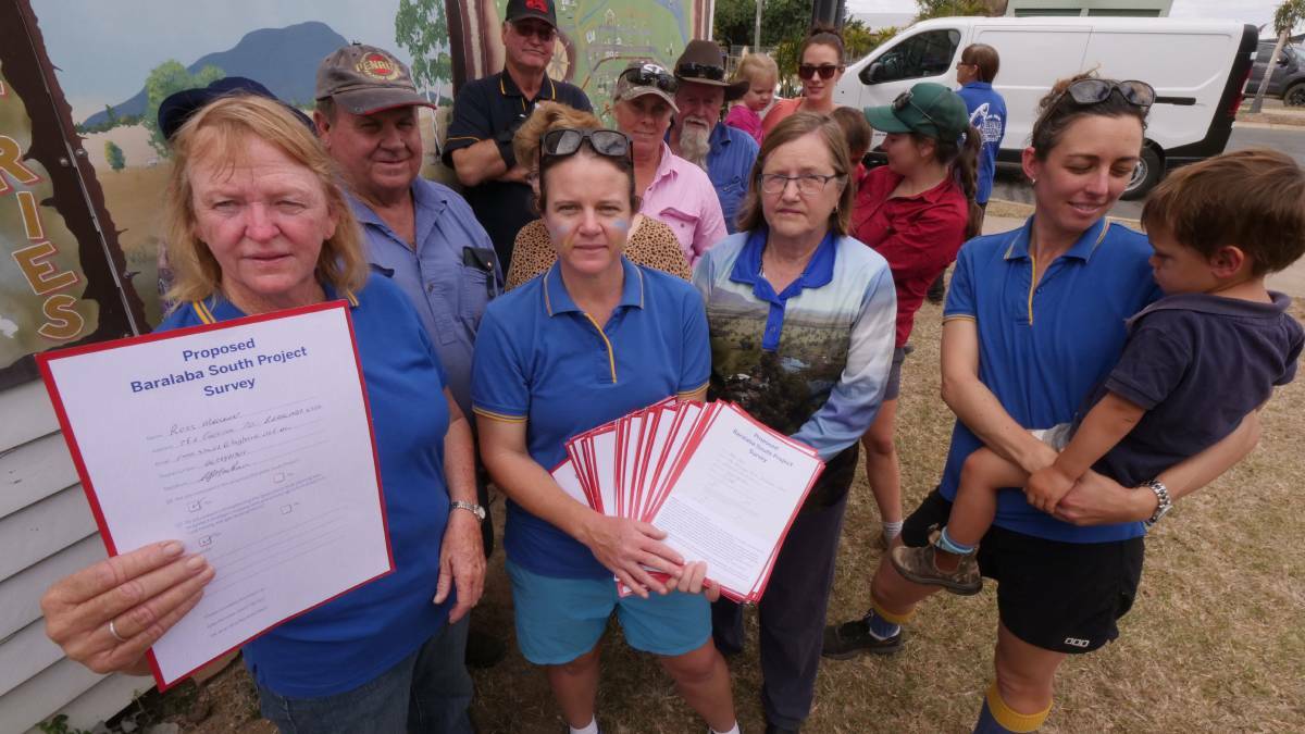 UP IN ARMS: A survey undertaken in Baralaba, 150km west of Rockhampton, back in october last year revealed more than 97 per cent of locals oppose the proposed Baralaba South coal mine. 