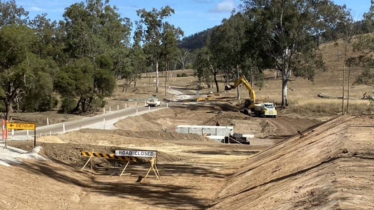 Works to repair nine floodways along the 130km Gladstone-Monto Road have been completed. Picture: TMR