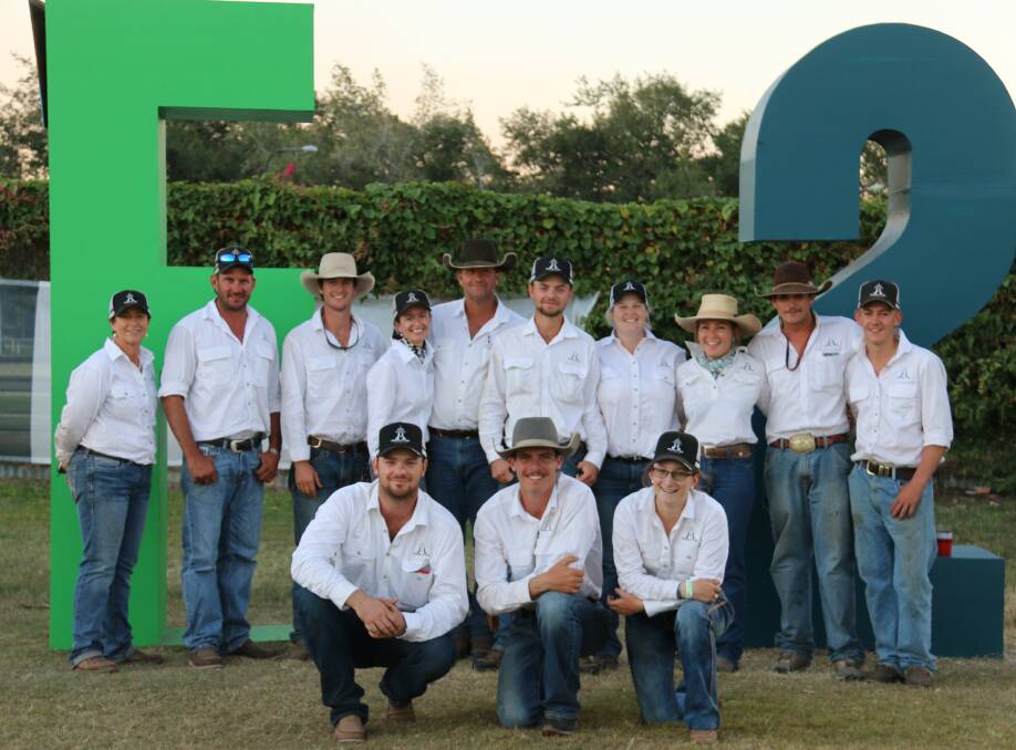 The JJ Fitting team at the Beef Australia in 2021. This year Sydney Royal is back on their list of shows to visit. Photo: Supplied