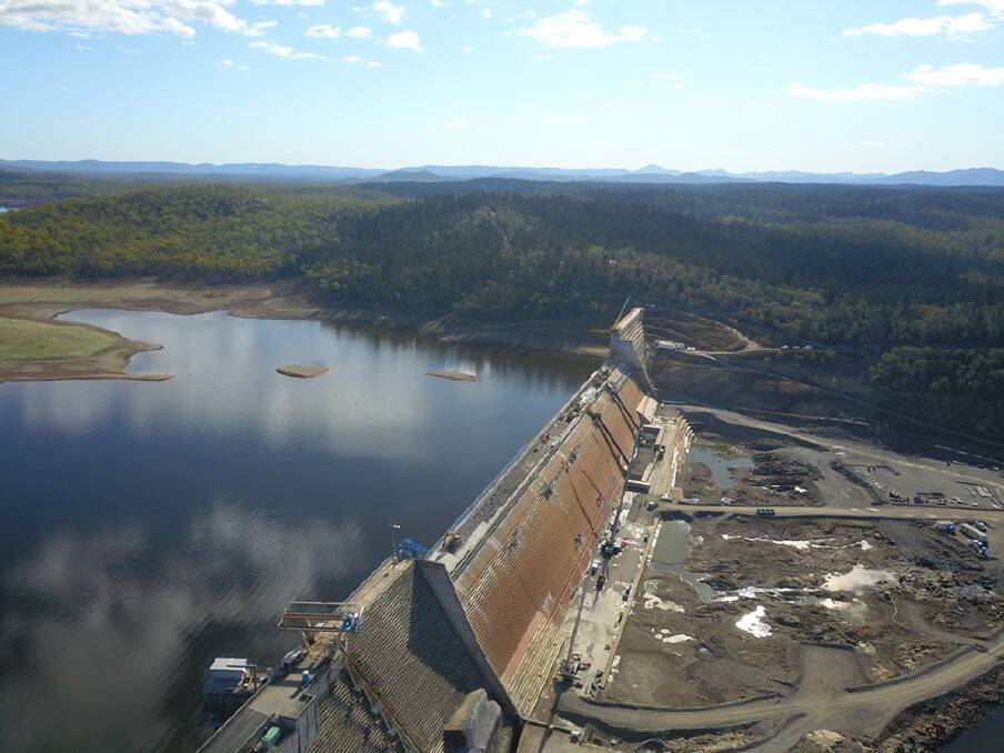 Paradise Dam is approximately 20km north west of Biggenden and 80km south west of Bundaberg. Picture: Sunwater 