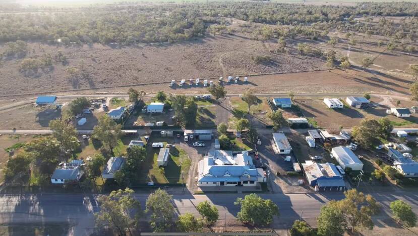 The town of Toobeah with the 220 ha reserve which Goondiwindi Regional Council said it is powerless to prevent the Department of Resources from transferring to the Bigambul Aboriginal Corporation. Picture: Supplied 