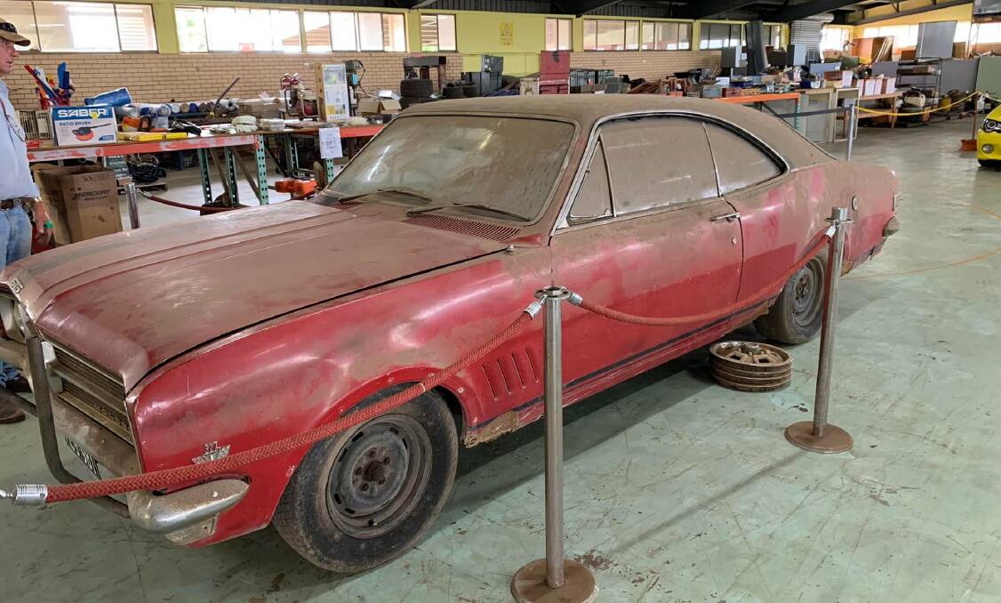 Bundaberg cane farmer Darryl Scherer died before he could restore his family's beloved 1968 HK GTS Monaro 327 Motor. Picture: Auction Centre Bundaberg 