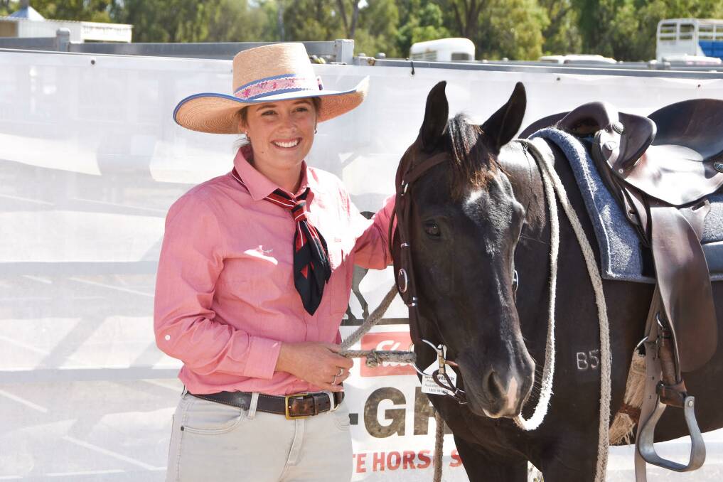 A "bittersweet" win for Eliza Connor of Rockhampton, whose mare attracted the top price on the day. 