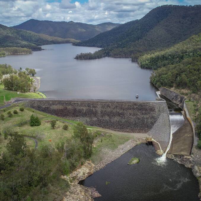 The Queensland Government will invest $22 million to explore Borumba Dam as a site for a pumped hydro facility. Picture: 