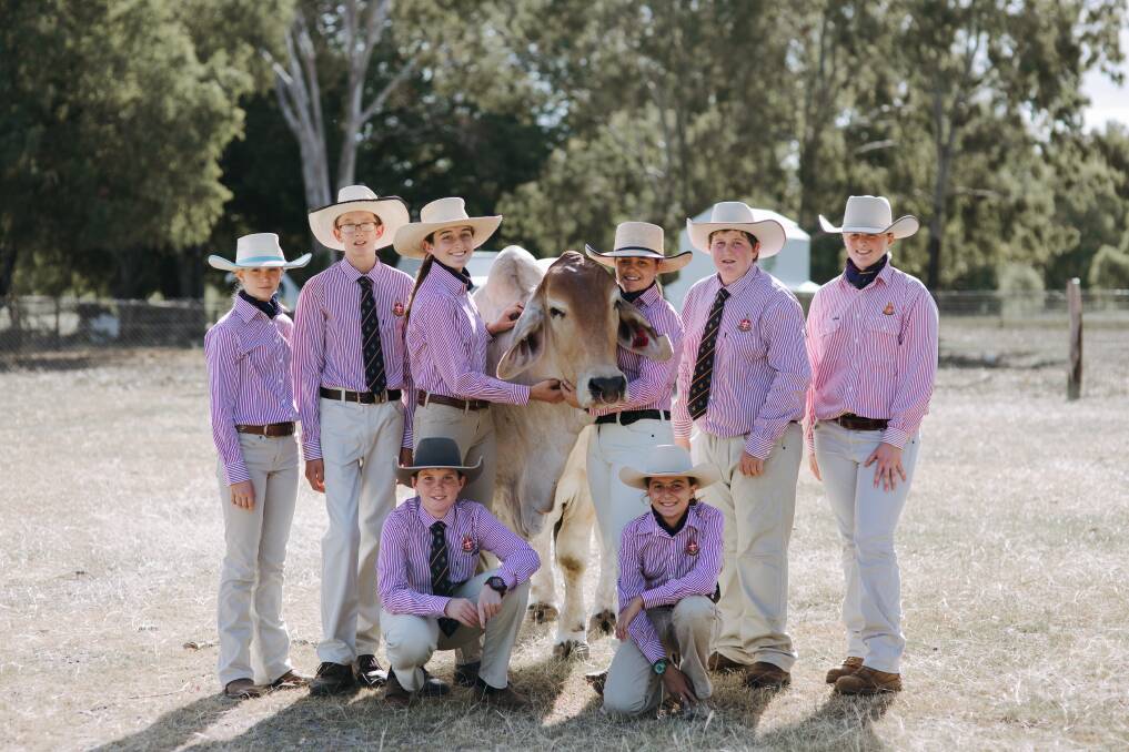 Twenty-five Rockhampton Grammar School show team students will be competing at the Beef 2021 event. Picture: Jessica Turich 