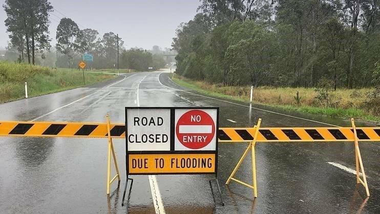 Rain takes a toll on key Qld roads