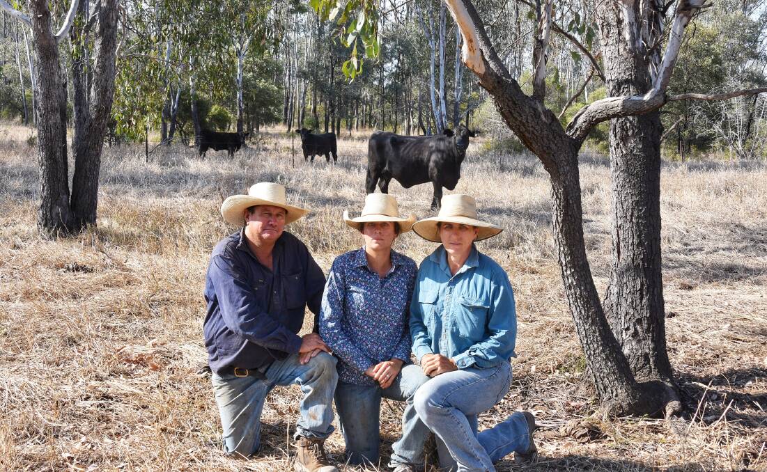 The Collins family of Moura are questioning how the federal government's biosecurity levy would work to prevent diseases such as foot and mouth and lumpy skin. Picture: Ben Harden 