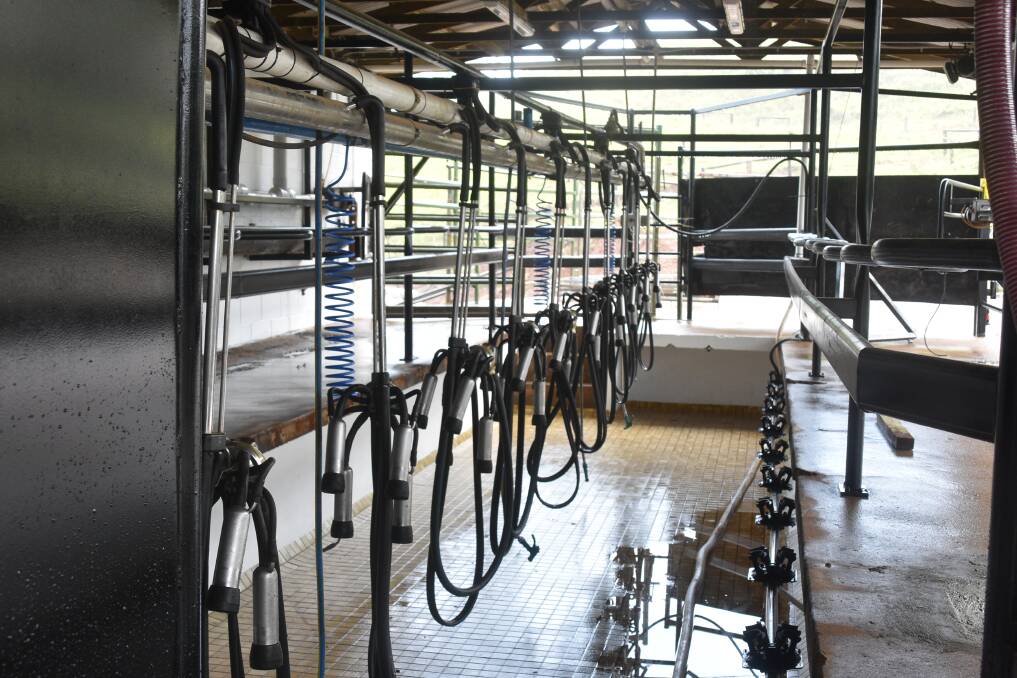 Milking equipment for their dairy was sourced from two other local dairy farms, which had shut down. 