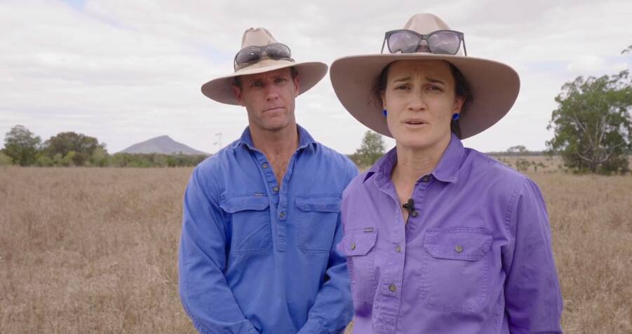 John and Jess Bidgood, run an organic beef operation next to the proposed mine site and they hope the survey results will send an unequivocal message. 