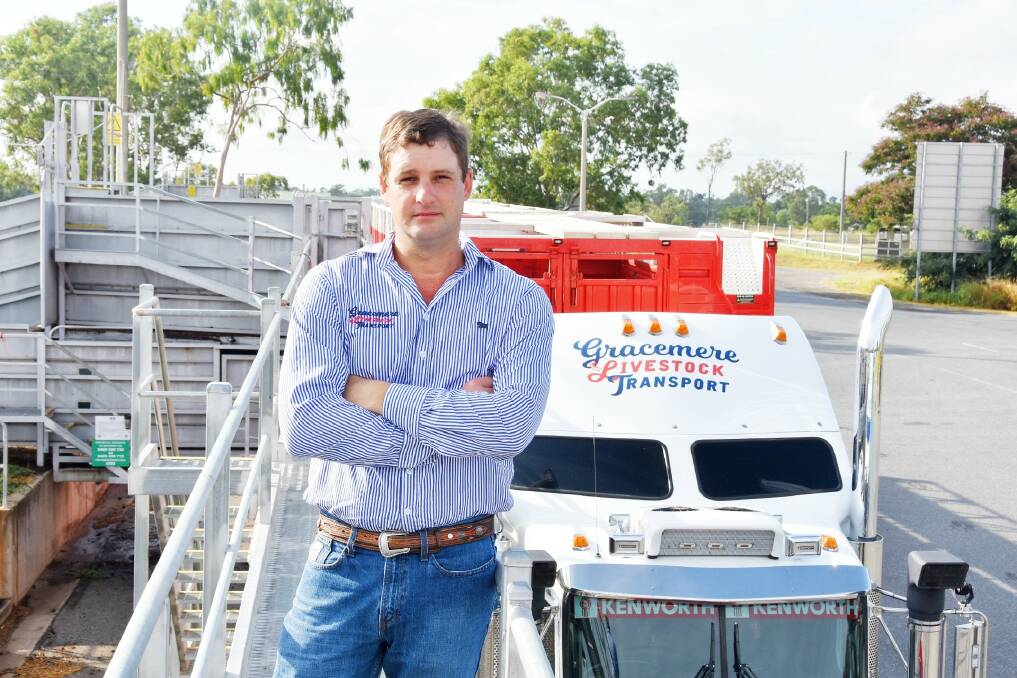 Alister Clarke of Gracemere Livestock Transport is calling for a level playing field. Photo: Ben harden 