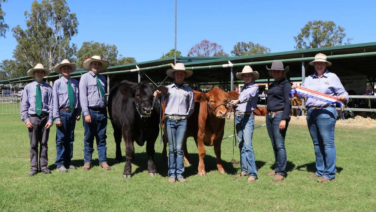 Proston State School P-10 ag teacher Katrina Hayward said the school has five students and 11 head of cattle going to Rockhampton this year. 