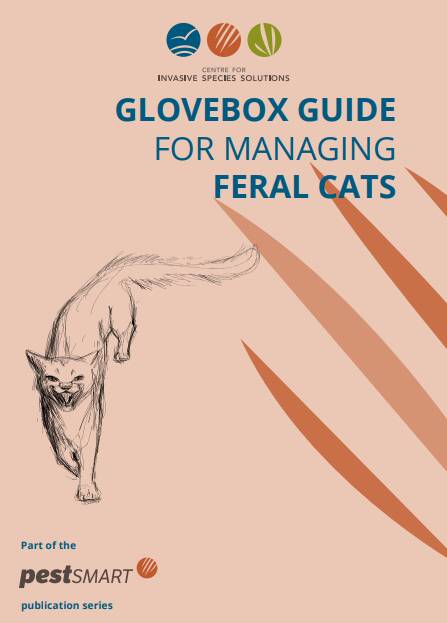 The guide is the latest in the series of Pest Management Glovebox Guides which includes the management of species such as feral pigs, foxes and rabbits. Picture: Centre for Invasive Species Solutions 