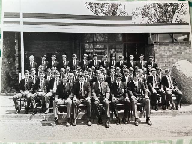 CLASS OF 1971: The first intake of students at the Emerald Agriculture College back in 1971. 