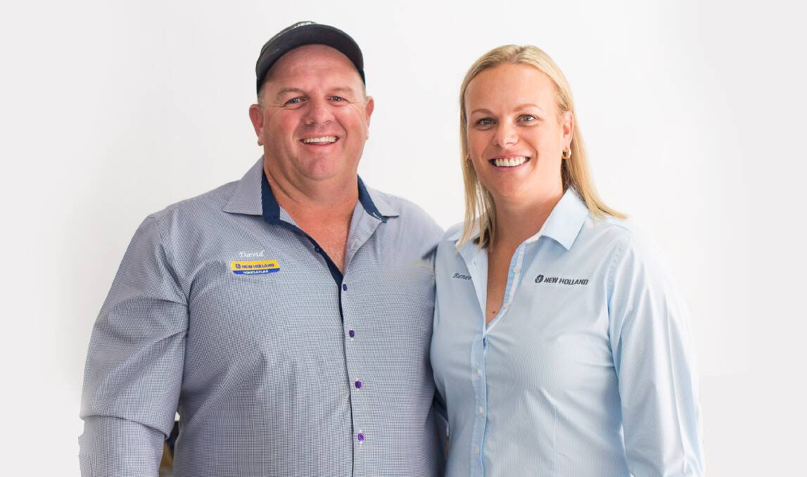 FAMILY BUSINESS: Agricultural Equipment Holdings (AEH) Central NSW's Managing Director David Thompson and wife Renee.