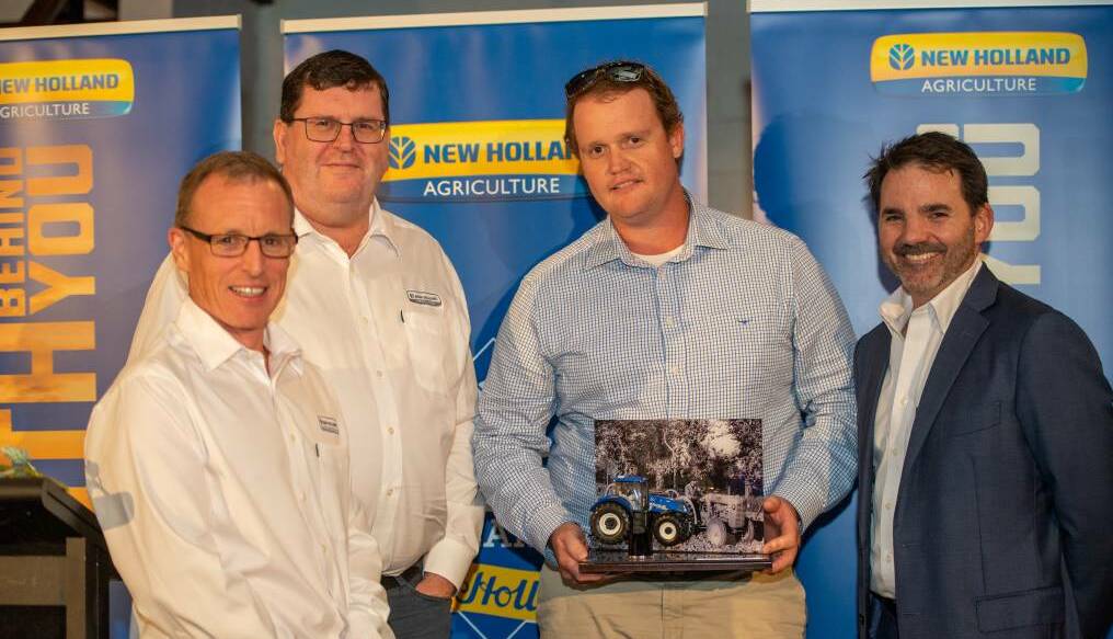ACHIEVEMENT: Peter Nixon branch manager of Forbes Machinery Centre awarded New Holland dealer of the year 2020.