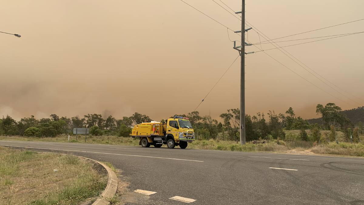 Residents in central Queensland have been on high alert after 13 homes were lost at Cobraball. Photo - Sheree Kershaw. 