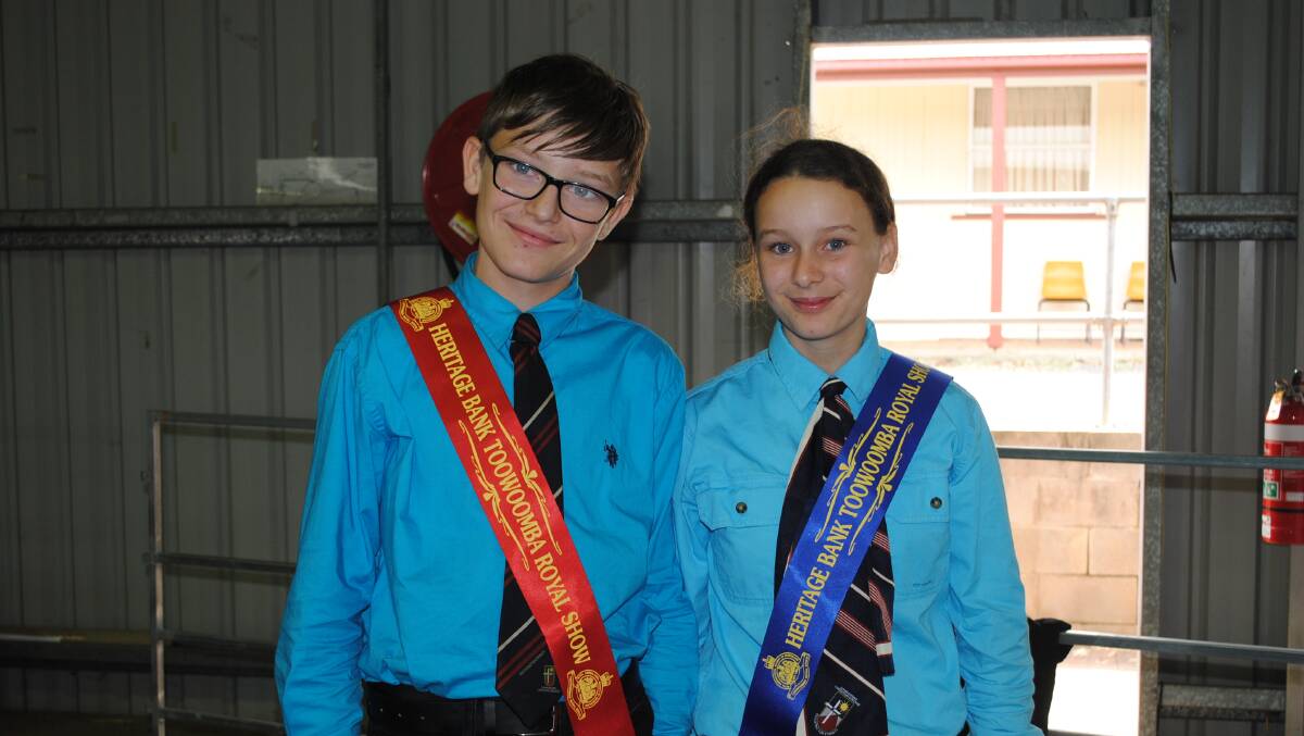 Harry Trott and Sarah Keen, both from Livingstone Christian College, received ribbons in the junior handling section. 