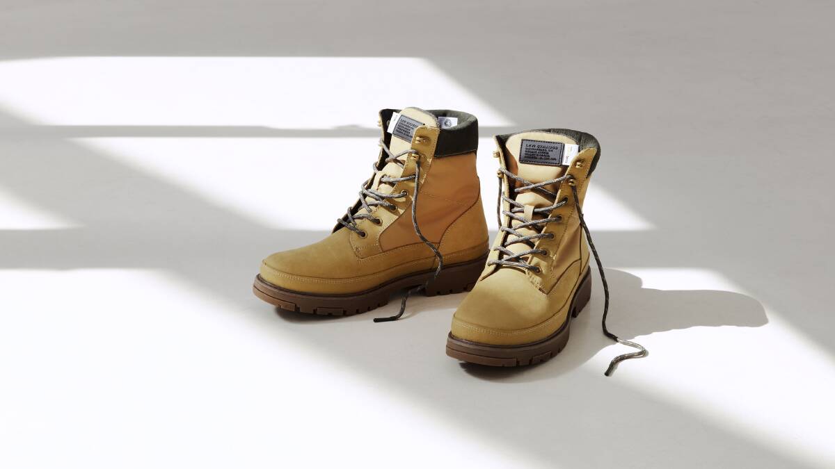 Levi's has partnered with The Woolmark Company on its Torsten Quilted sustainable boot. 