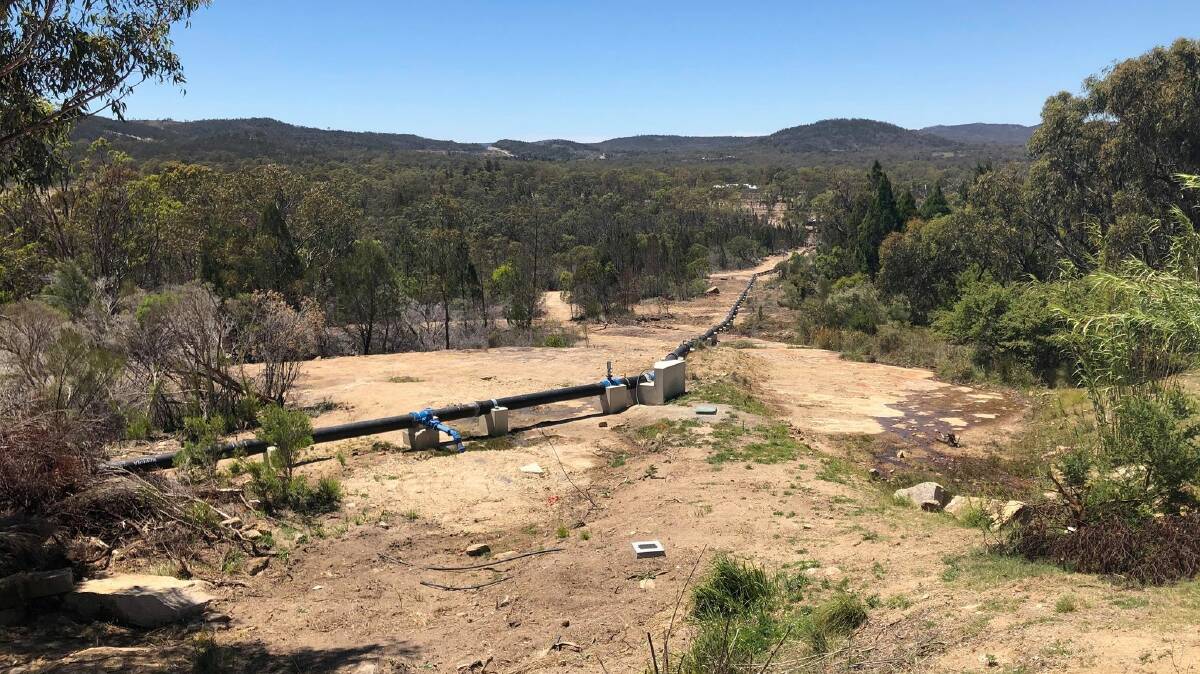 The Storm King Dam Pipeline will deliver water to Stanthorpe. 