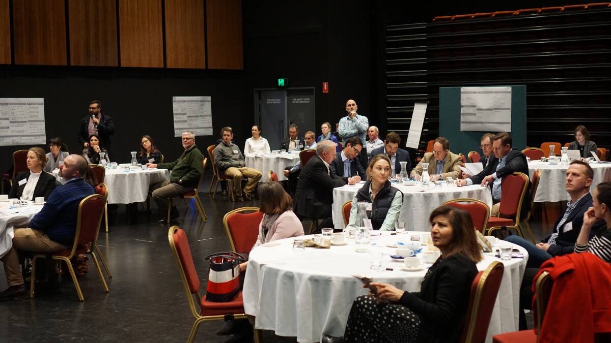 Participants at a MISP2030 workshop held in Toowoomba earlier this year. 