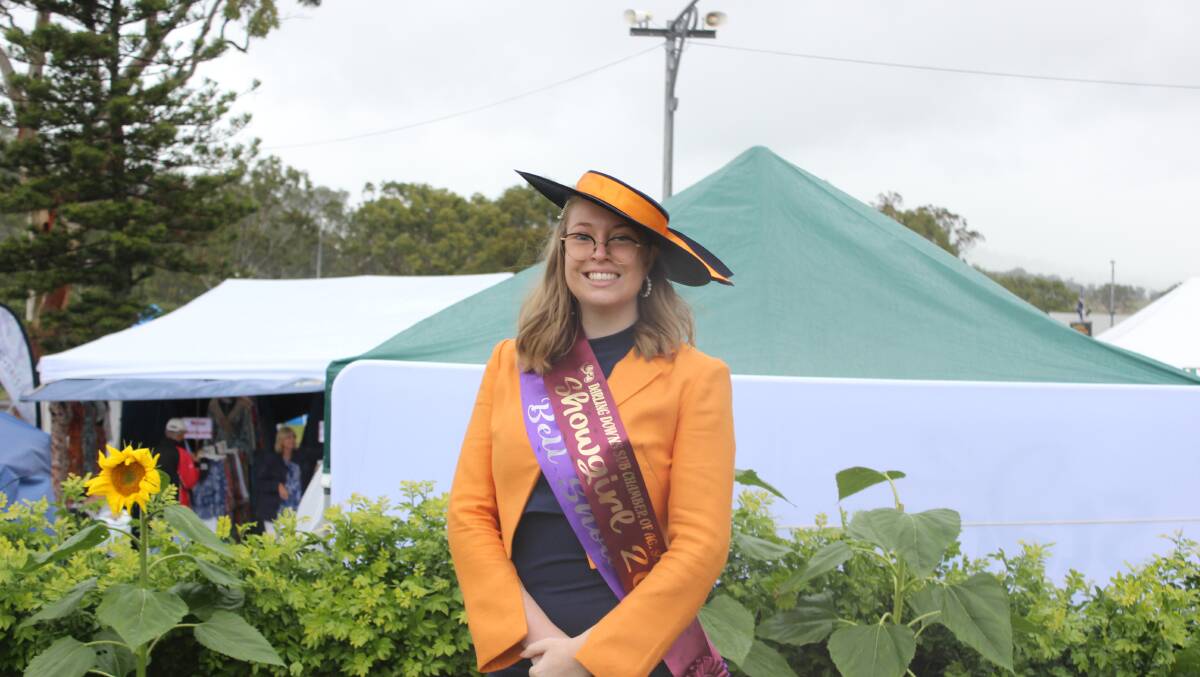 Paige Caldwell from the Bell Show Society has been sashed as the Darling Downs Showgirl. 