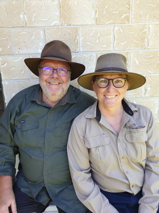 Robert and Karen Martin of Yanalla Farms on the Sunshine Coast hinterland. 