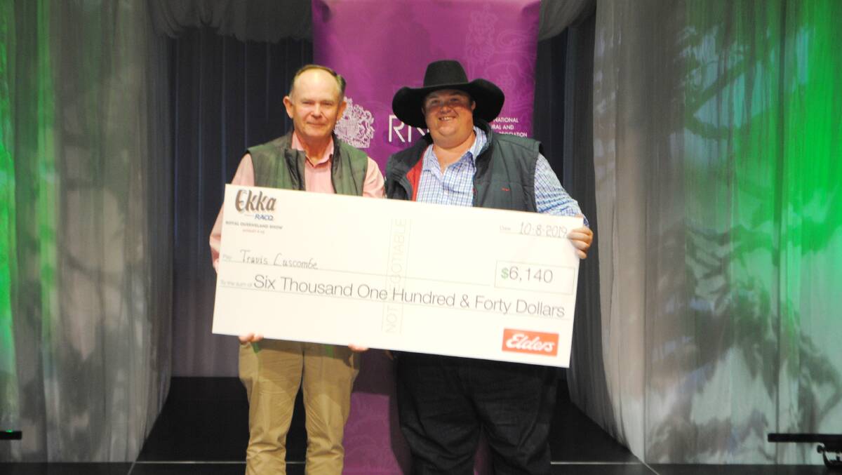Winners in the Royal Queensland Show's prime beef competition received their accolades on Saturday morning. 