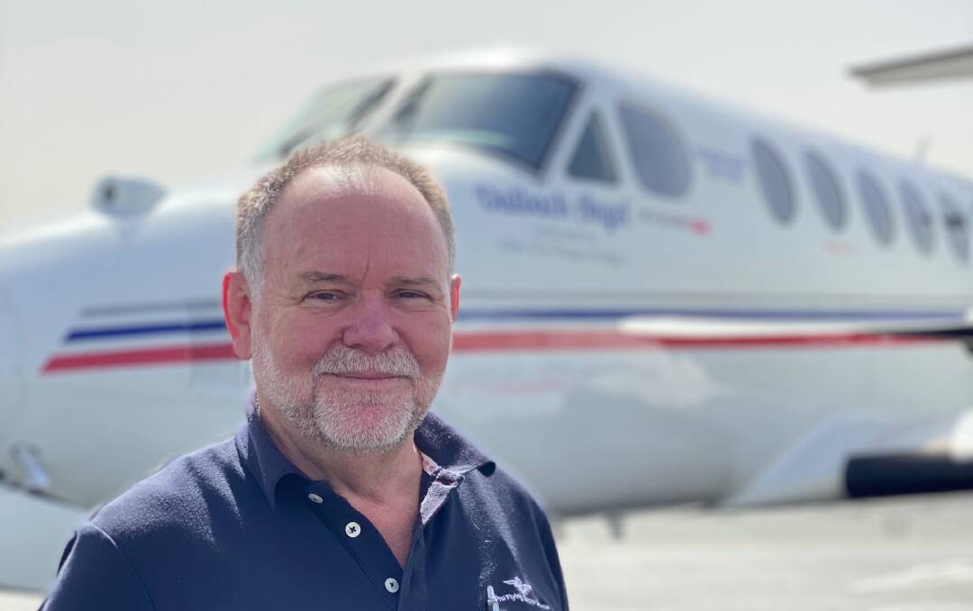 A flight with his high school teacher has inspired a 20-year career as a pilot with the Royal Flying Doctor Service for Captain James Williams.