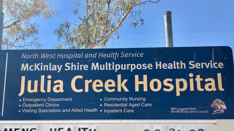 Julia Creek Hospital downgrade due to staff shortage