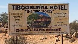 Tibooburra's famous Two Storey Hotel burns down