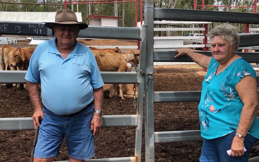Harold and Pam Dwyer, Kildare, Cracow, sold Charbray weaner steers under 200 kilograms for 496c/kg to return $949/head. 