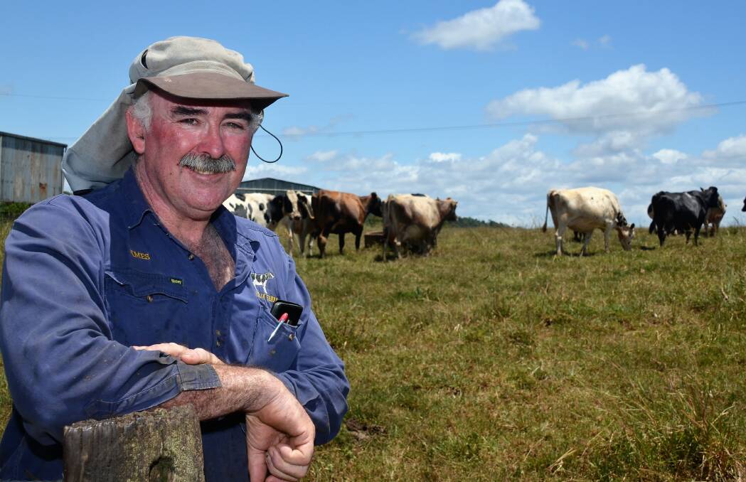 Quiet optimism: Dairy industry leader James Geraghty says it is make or break time for milk producers. Picture: John Andersen.