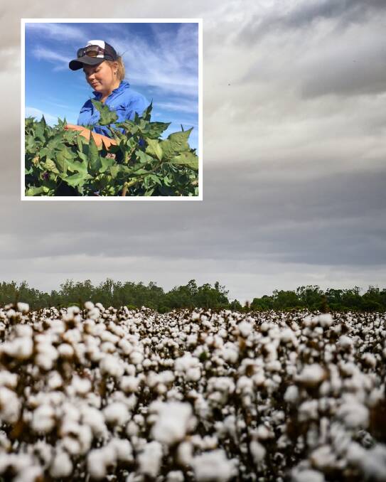 Agronomist Emma Ayliffe, Lake Cargelligo, NSW, is one of several people profiled on the Jeanswest Our Australian Cotton Story blog.
