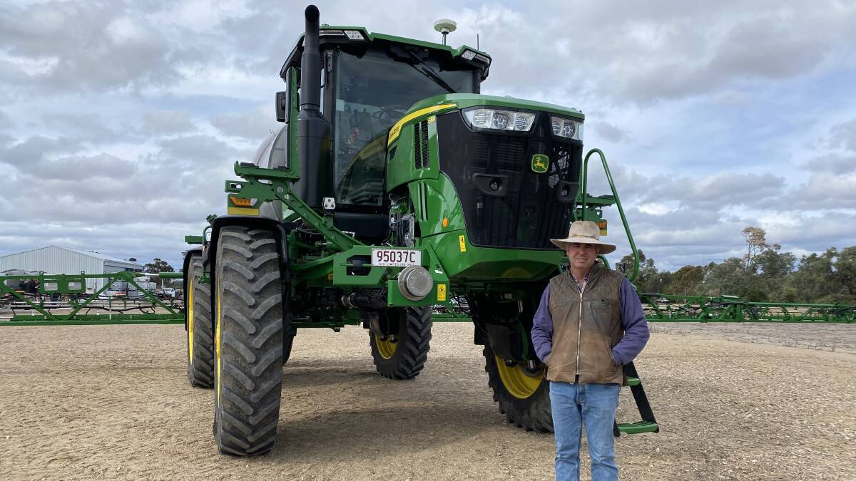 Scott Carrigan, Tyrone, Gurley, NSW, said John Deere's See & Spray Select is "probably the biggest equipment progression we've had in the last two decades". 