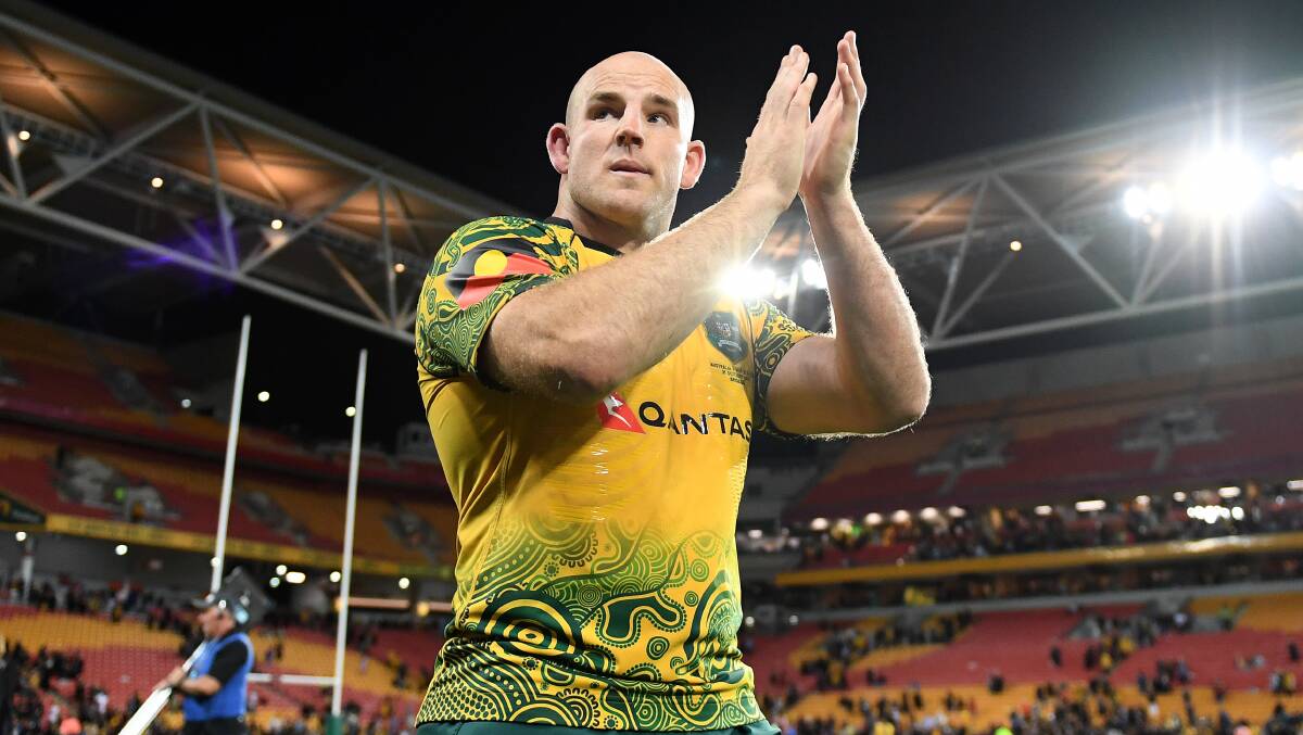 Former Wallaby captain won't compare life on the football field to life on the land but believes drawing strength from family, friends and peers may be helpful. Picture: AAP