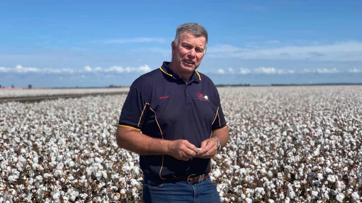 Darling Downs cotton grower Stuart Armitage has been awarded the Peter Kenny Medal. 