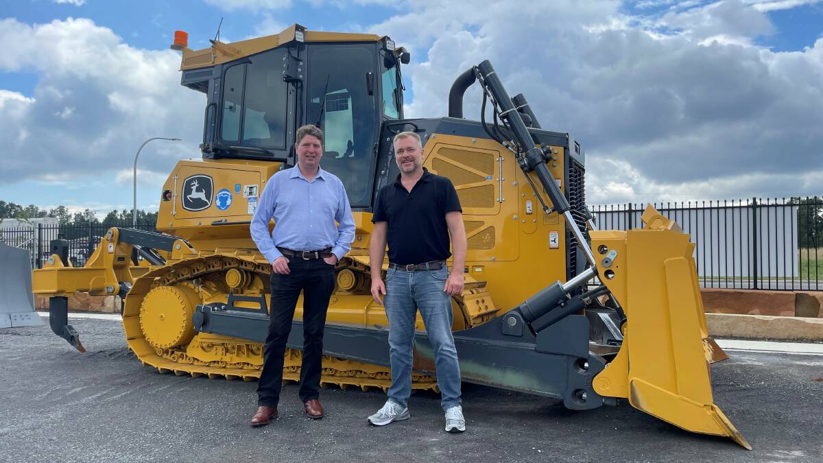 RDO Equipment CEO Phil Canning and RDO Equipment board chairman Ryan Offutt have been visiting dealerships across New South Wales. 