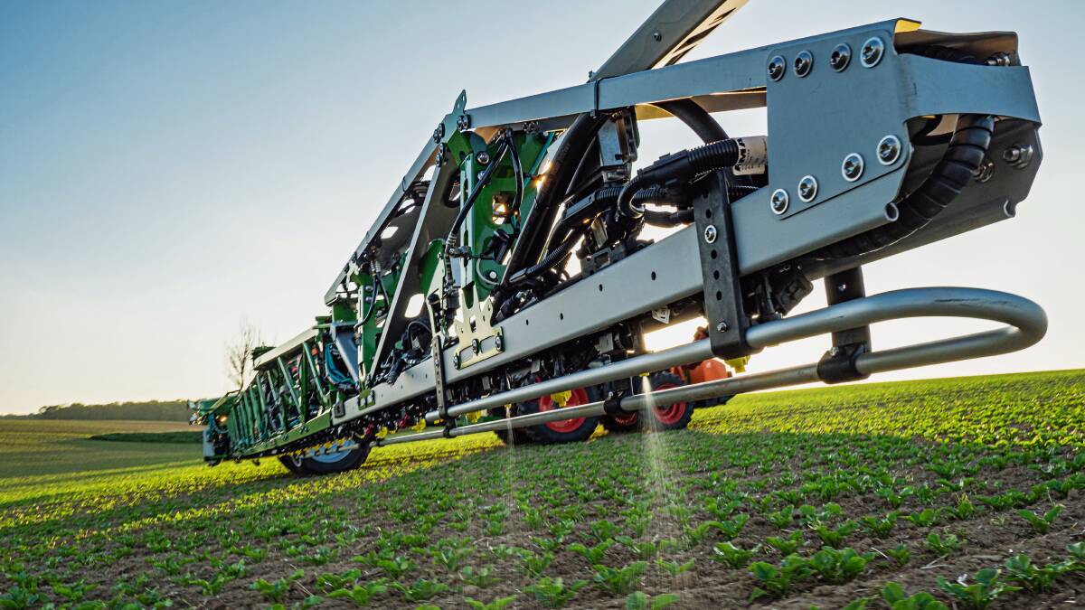 The Smart Spraying solution provides real time, automated pre-emergence weed identification. Picture: Bosch