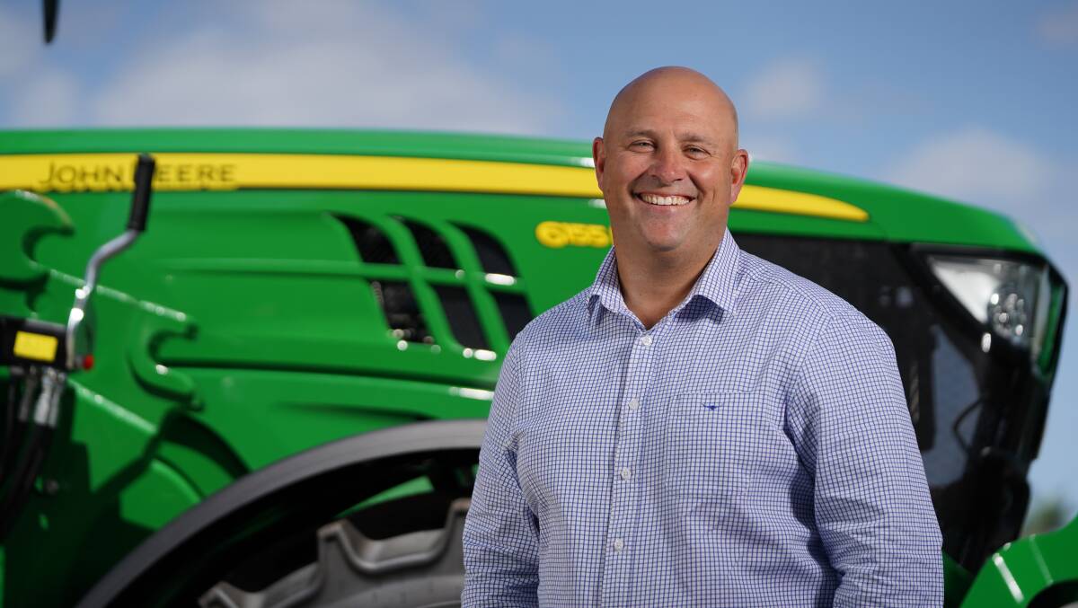 John Deere Australia and New Zealand managing director Luke Chandler says on average, less than 2 per cent of all repairs require a software update.