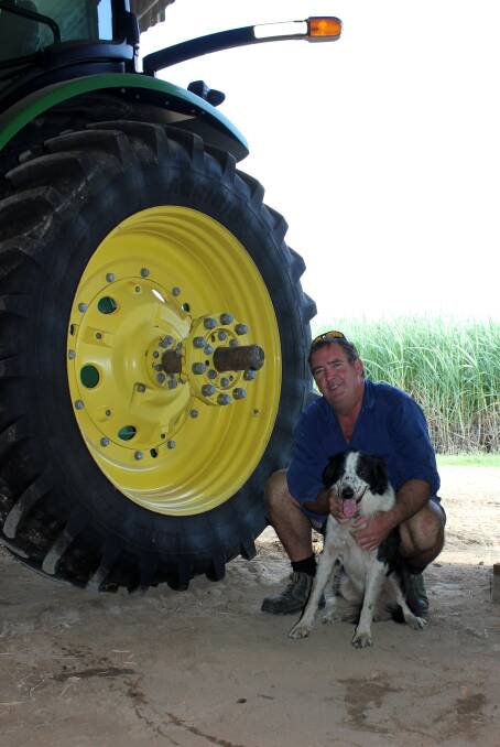INNOVATION KEY: Stacey Hadlow is a fourth generation Proserpine grower who has purpose-built a dunder applicator.