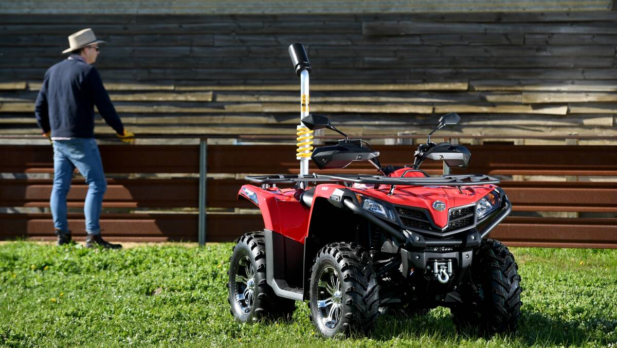 All general-use ATVs must have an OPD fitted into the bike or integrated into its design as outlined in the Quad Bike Safety Standard. Picture: CFMoto. 
