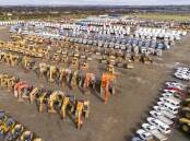 Heavy duty: More than 2150 items were offered in Ritchie Bros' national unreserved end of financial year auction.