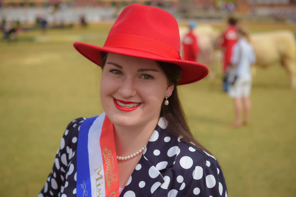 Queensland Country Life Miss Showgirl, Claire Jackson.
