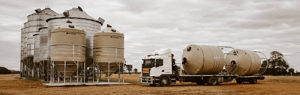ONE STOP SHOP: Silos can be delivered and installed within hours and will last at least 20 years in the field.