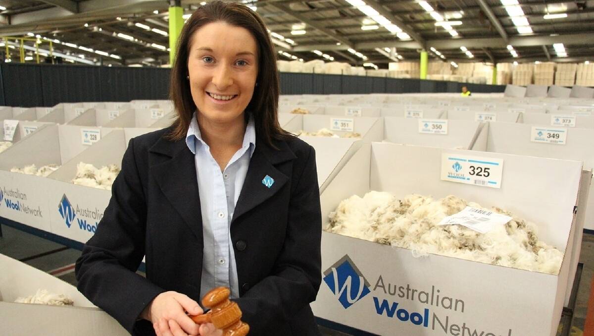 Australian Wool Network's Cassie Baile is one of the 2018 Wool Broker of the Year finalists.