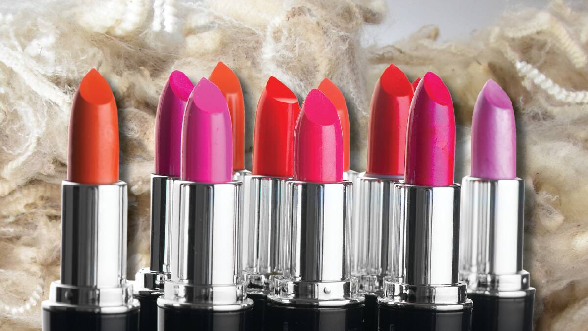 Wool grease prices are on the rise on the back of increased purchasing of cosmetic products such as lipstick.