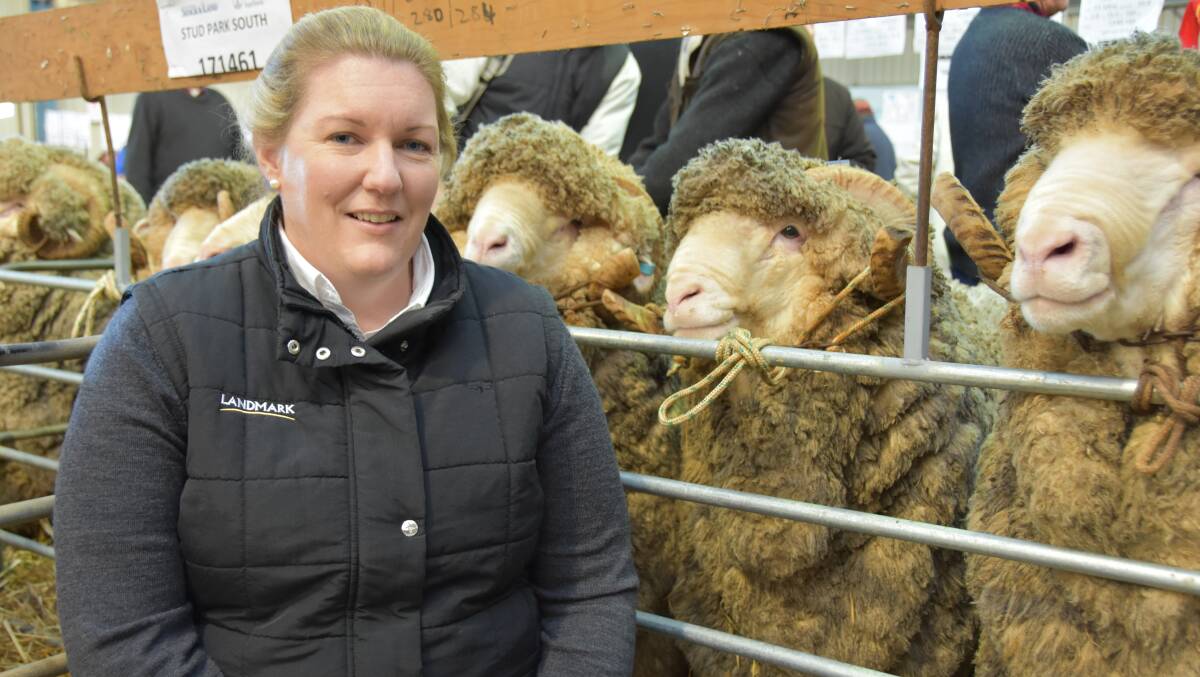 Landmark Bendigo wool account manager Candice Cordy has been announced as a Wool Broker of the Year finalist.