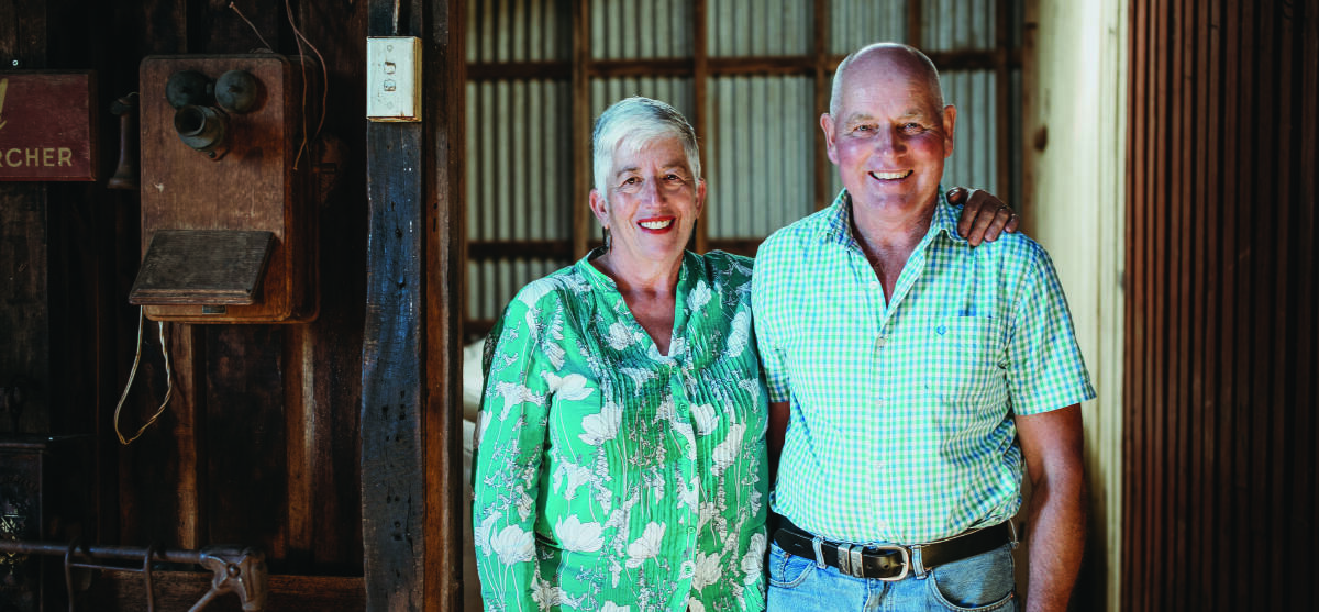 DEDICATED BREEDER: Lou and Gerald Archer, Landfall Angus, Tasmania, have been committed to continually improving the quality of their herd. Photo: Anjie Blair